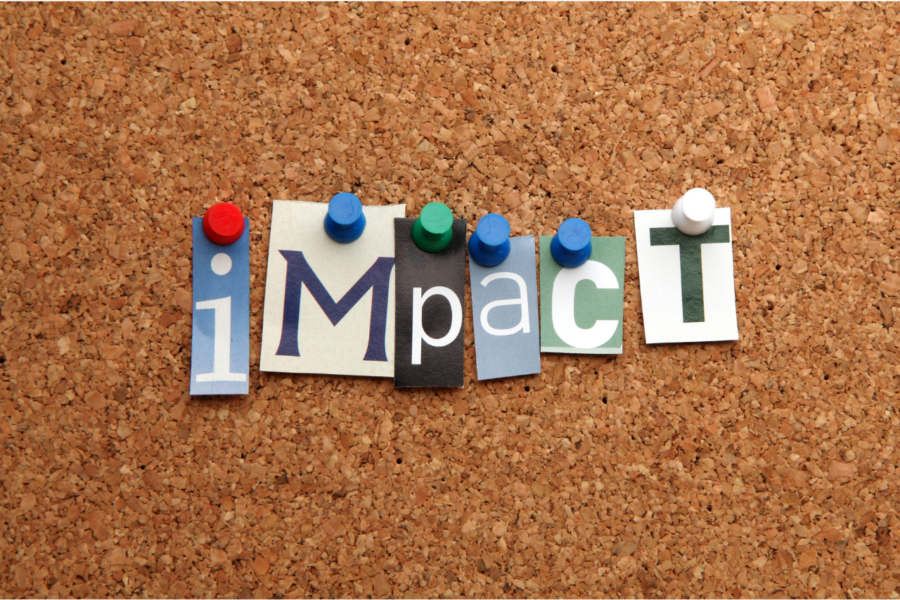 Untitled design (15) the word impact spelled out from magazine cutouts